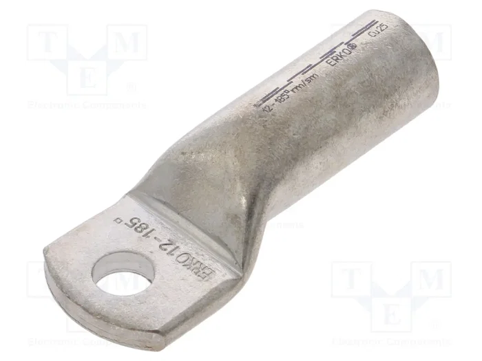 ERKO Terminal de anillo tubular M12 185mm2 ERKO Terminal de anillo tubular M12 185mm2