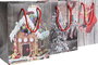 DKD Home Decor Bolsas de Papel Alpino Surtidas 26x13x32 cm (Pack de 12)