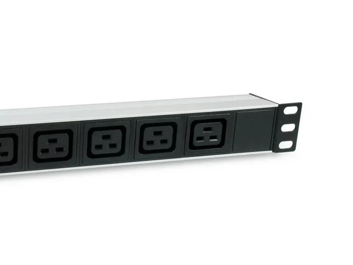 EQUIP PDU de rack 1U con 6 salidas IEC C19