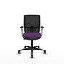 PIQUERAS Y CRESPO Silla de oficina Yunquera Morada con mecanismo Sincro/Traslack