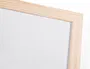 Q-connect Pizarra Blanca Laminada Marco de Madera 200x100 cm