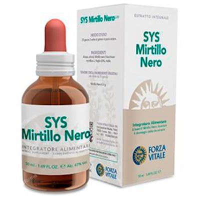 FORZA VITALE Mirtillo Nero Arándano Negro 50ml Favorece Tránsito Intestinal FORZA VITALE Mirtillo Nero Arándano Negro 50ml Favorece Tránsito Intestinal