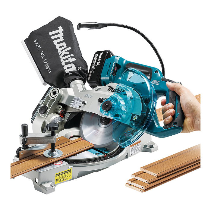 Makita DLS600Z Sierra Ingletadora Inalámbrica de Doble Bisel 18V Makita DLS600Z Sierra Ingletadora Inalámbrica de Doble Bisel 18V