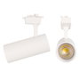 Foco de Carril Monofásico 30W COB CCT Blanco Regulable 3000-6000K