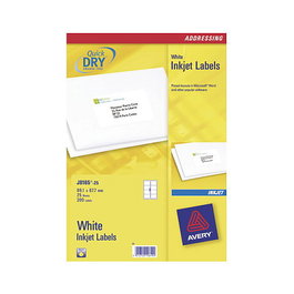 AVERY Zweckform Etiquetas de envío J8165-25 Blanco 99,1 x 67,7 mm