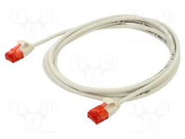 GOOBAY Patch cord Cat 6 U/UTP 2m gris