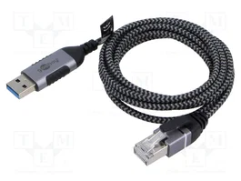 GOOBAY Adaptador de red USB 3.0 a RJ45 Cat 6 Slim 1,5m