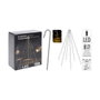 Cortina de luces exterior blanco cálido 120 LEDs 2 m