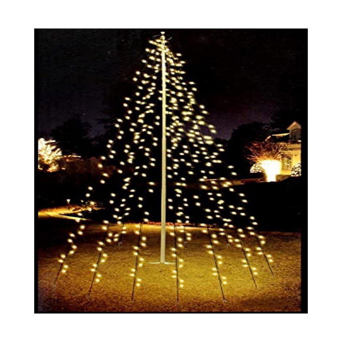 Cortina de luces exterior blanco cálido 120 LEDs 2 m Cortina de luces exterior blanco cálido 120 LEDs 2 m