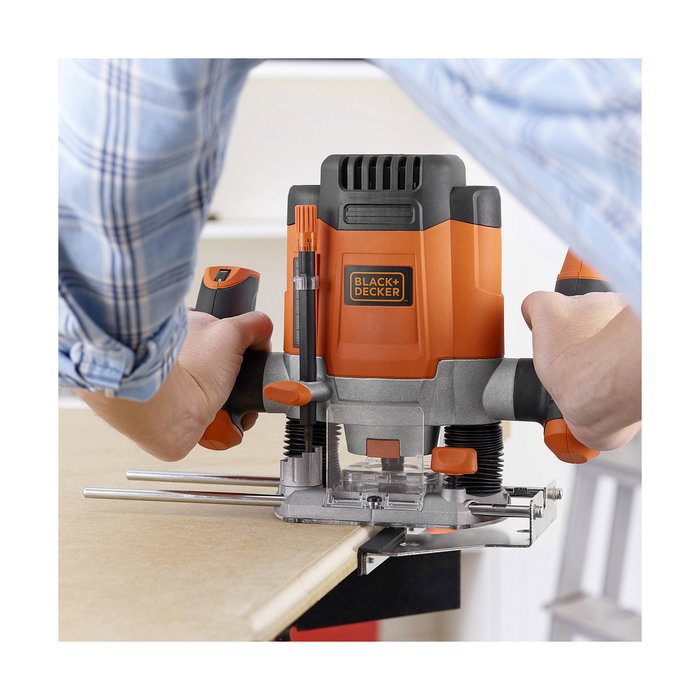Black+Decker Fresadora Electrónica 1200W KW1200EKA