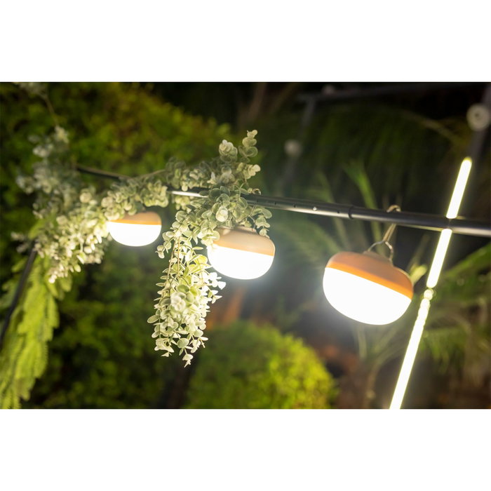 New Garden CHERRY BULB BATTERY Luz Cálida Solar y Recargable