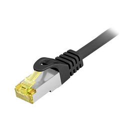 EQUIP 605109 Cable de Red Cat6A S/FTP para Exterior, 2xRJ45, 20m, Negro