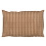 Cojín Beige-Marrón 100% Algodón 60 X 40 cm (Set de 2)