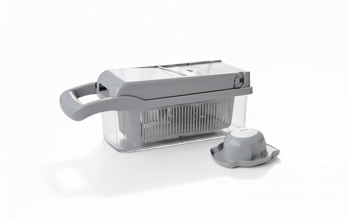 Inde Cortador de Alimentos Multifuncional Quttin - 33.2 cm Largo, 12.2 cm Ancho y Alto (12 Unidades)