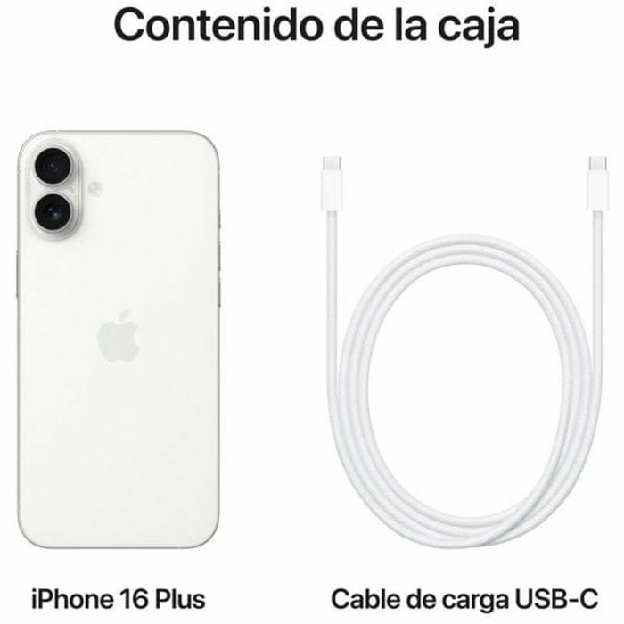Apple iPhone 16 Plus 128 GB Blanco