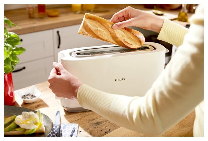Philips HD2590 Tostadora Daily Collection Blanco