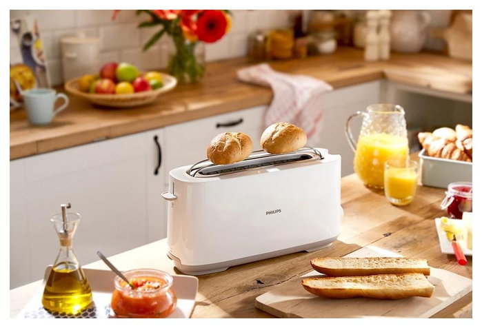 Philips HD2590 Tostadora Daily Collection Blanco