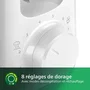 Philips Tostadora HD2590/00 - Blanco, 1 Ranura, 1030 W, Cajón de Virutas, Rejilla Repostería, Calefacción y Descongelación