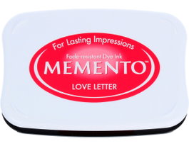 Tsukineko Almohadilla de Tinta MEMENTO Color Carta de Amor Translúcida 95x65mm