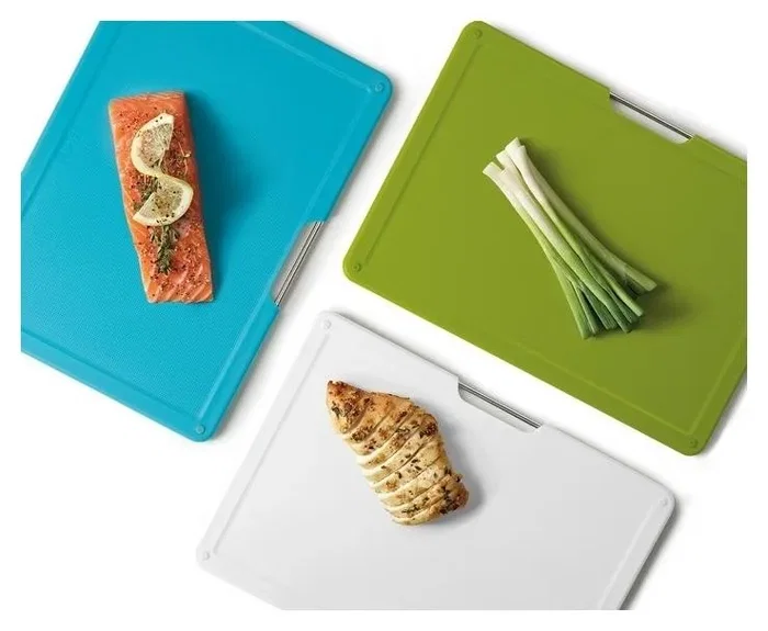 Joseph Joseph Folio Slim Juego de 3 Tablas de Cortar con Estante U-Shelf Multicolor Joseph Joseph Folio Slim Juego de 3 Tablas de Cortar con Estante U-Shelf Multicolor