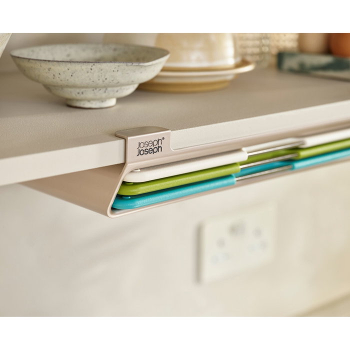 Joseph Joseph Folio Slim Juego de 3 Tablas de Cortar con Estante U-Shelf Multicolor Joseph Joseph Folio Slim Juego de 3 Tablas de Cortar con Estante U-Shelf Multicolor
