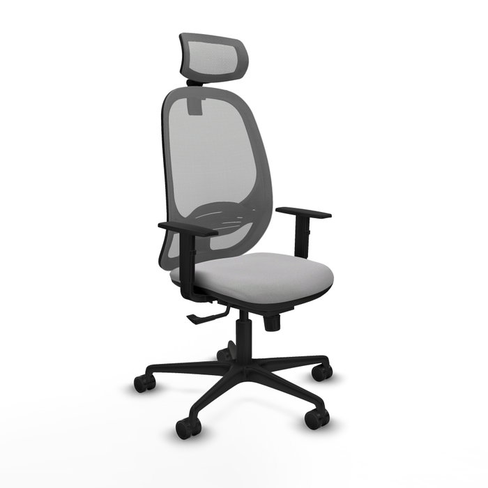 PIQUERAS Y CRESPO Silla de oficina Cilanco con mecanismo Sincro, Gris PIQUERAS Y CRESPO Silla de oficina Cilanco con mecanismo Sincro, Gris
