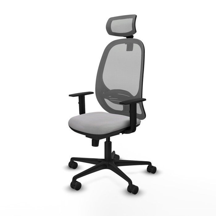 PIQUERAS Y CRESPO Silla de oficina Cilanco con mecanismo Sincro, Gris PIQUERAS Y CRESPO Silla de oficina Cilanco con mecanismo Sincro, Gris