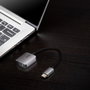 Aten Adaptador USB-C a VGA UC3002A-AT, Transfiere Vídeo de Ordenador/Móvil a Monitor o Proyector VGA hasta 1920 x 1200