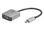 Aten Adaptador USB-C a VGA UC3002A-AT, Transfiere Vídeo de Ordenador/Móvil a Monitor o Proyector VGA hasta 1920 x 1200