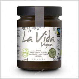 LA VIDA VEGAN Crema De Chocolate Negro Bio Vegan 270Gr