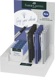 Pluma Faber-Castell Grip 2011 9(F)+6(M) Expositor De 15