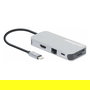 MANHATTAN Adaptador USB-C 8-in-1 Dockingstation con HDMI, RJ45 y 3xUSB-A