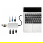 MANHATTAN Adaptador USB-C 8-in-1 Dockingstation con HDMI, RJ45 y 3xUSB-A