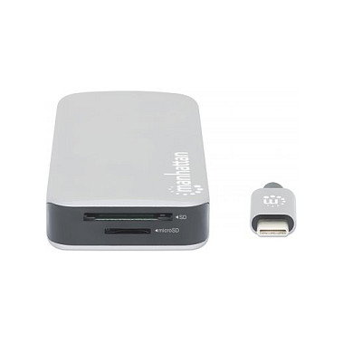 MANHATTAN Adaptador USB-C 8-in-1 Dockingstation con HDMI, RJ45 y 3xUSB-A MANHATTAN Adaptador USB-C 8-in-1 Dockingstation con HDMI, RJ45 y 3xUSB-A