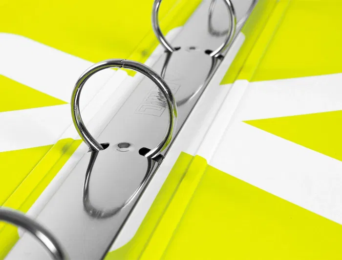 Antartik Carpeta A4 Forrada con 4 Anillas Redondas de 25 mm, Azul Antartik Carpeta A4 Forrada con 4 Anillas Redondas de 25 mm, Azul