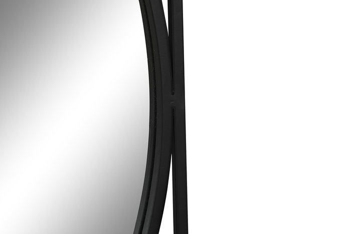 DKD Home Decor Espejo Loft Negro 3 x 85.5 x 85.5 cm (2 Unidades)