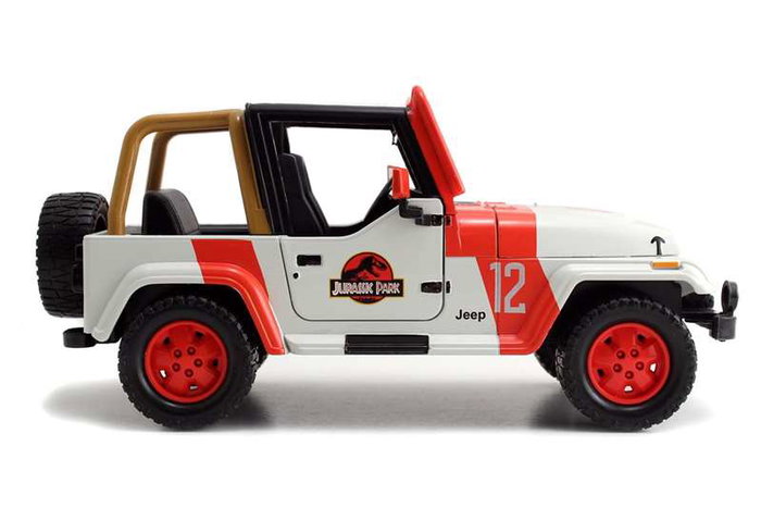 Smoby Jeep Wrangler Jurassic Park Coche Todoterreno 1:24 19cm