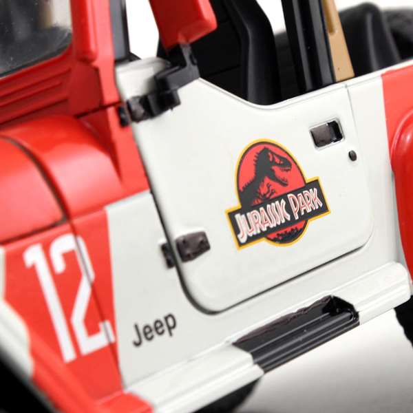 Smoby Jeep Wrangler Jurassic Park Coche Todoterreno 1:24 19cm
