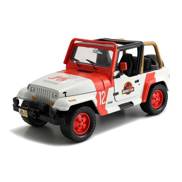 Smoby Jeep Wrangler Jurassic Park Coche Todoterreno 1:24 19cm
