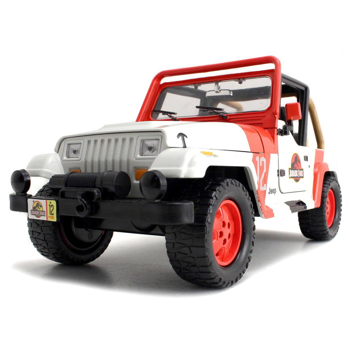 JADA Coche todoterreno Jurassic Park Jeep Wrangler 1:24