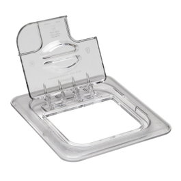 CAMBRO Tapa FlipLid con muesca GN 1/6 - Transparente