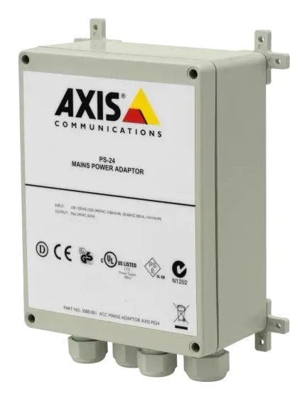 Axis Adaptador de corriente PS24 CPNT Blanco Axis Adaptador de corriente PS24 CPNT Blanco