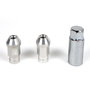 OMP SPEED Juego de 20 Tuercas de Aluminio M12x1.25 Llave 19mm 40mm Plata
