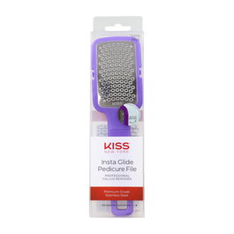 Red Kiss Kny Insta Glide Raspador De Callos Pedicure File Morado