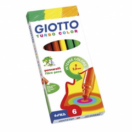 Giotto Rotuladores Turbo Color 6 unidades