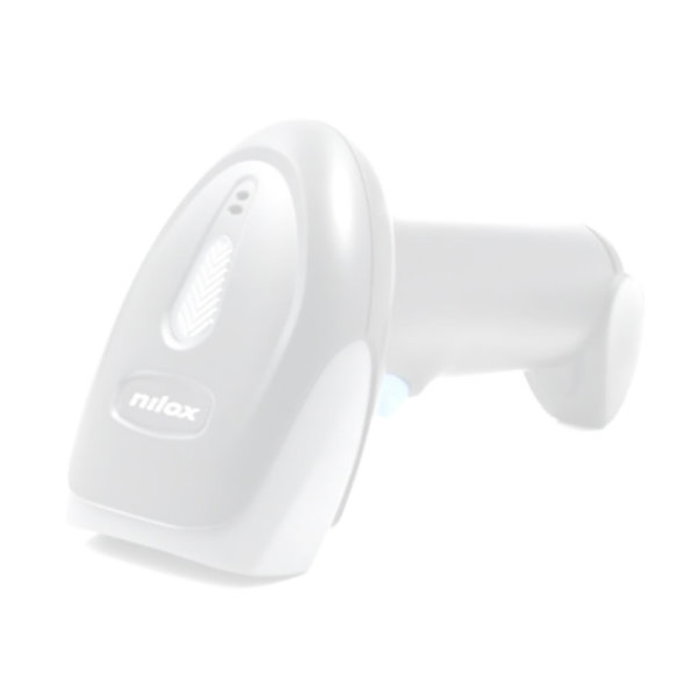 Nilox Lector de códigos de barras inalámbrico NXSC2DW 1D/2D Blanco