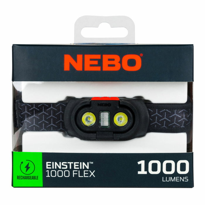 Nebo Einstein 1000 Linterna Frontal Negro