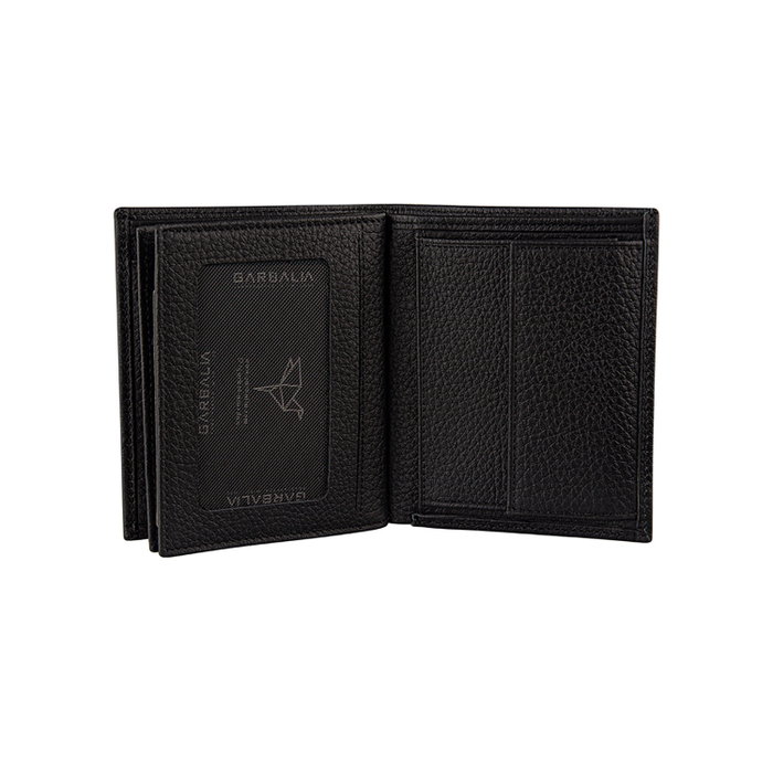 Zoozie Bags Cartera de Piel para Hombre Reynosa - Black, Negro