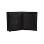 Zoozie Bags Cartera de Piel para Hombre Reynosa - Black, Negro