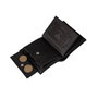 Zoozie Bags Cartera de Piel para Hombre Reynosa - Black, Negro